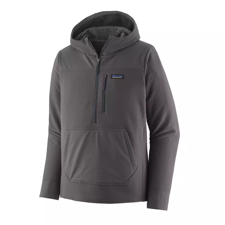 Patagonia Mens R2 TechFace Pullover Forge Grey - Fleecepaidat - 198077378228 - 1