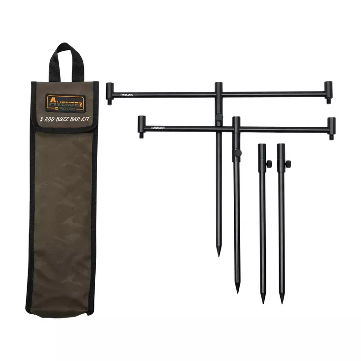 Prologic Avenger 3 Rod Buzz Bar Kit - Buzz Barit & Goal Post -järjestelmät - 5706301650238 - 1