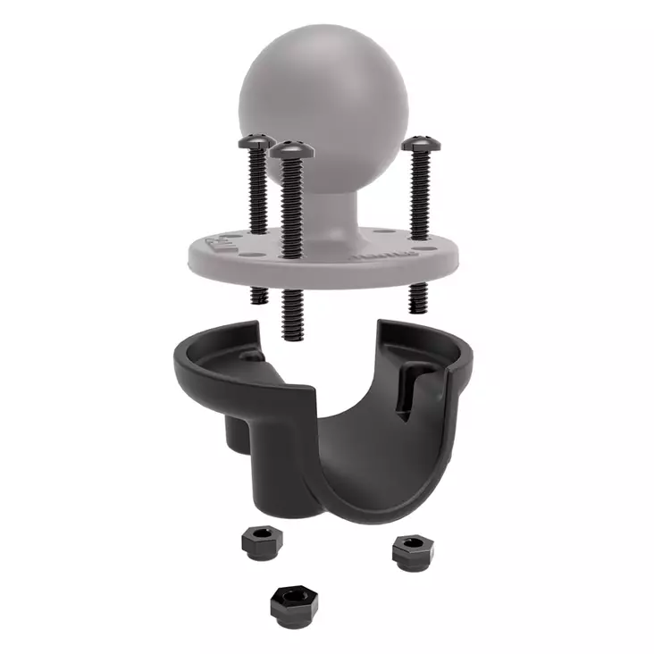 Ram Rail Mount Adapted RAM-233 - RAM Mounts, C-koko - 793442001338 - 1