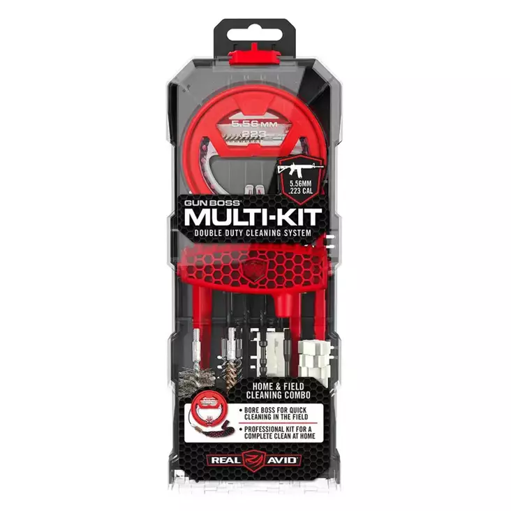 Real Avid Gun Boss Multi Kit .223/5.56 - Aseen putsaussarjat - 71-000098 - 1