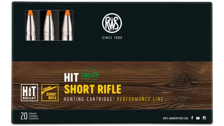 RWS Hit Short Rifle 9,3x62 16,2g 20pcs - Patruunat 9,3 x 62 - 4000294084768 - 1