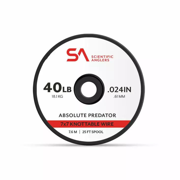 Scientific Anglers Absolute Predator 7x7 Knotable Wire - Perukemateriaalit (rullatavaraa) - 840309137218 - 2
