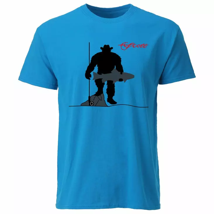 Scott Bigfoot T-shirt Turquise - T-paidat - 816428017908 - 1