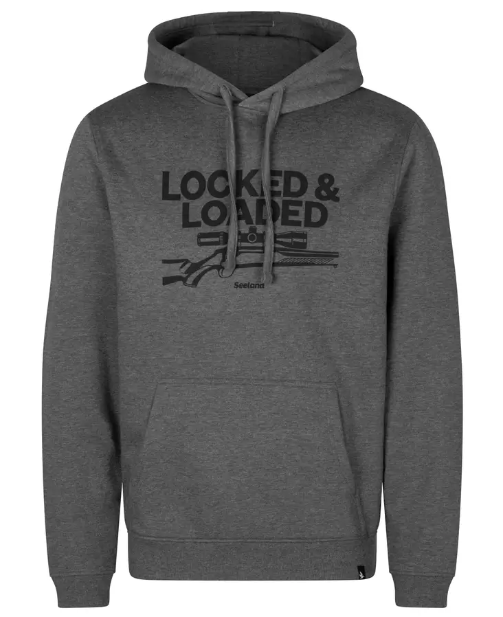 Seeland Loaded Hoodie Grey Melange - Metsästäjän paidat - 5714733652058 - 1