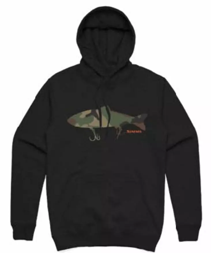 Simms Bass Destruction Hoody Black - Hupparit - 694264552698 - 1