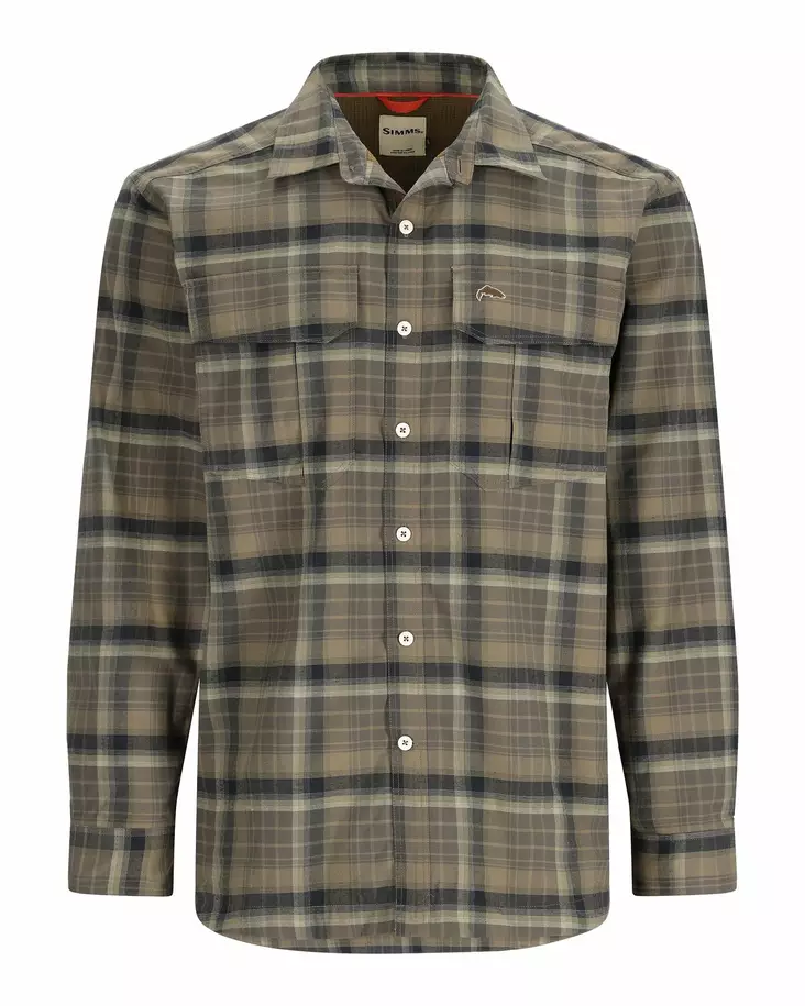 Simms ColdWeather Shirt Hickory Asym Ombre Plaid - Paidat - 694264624258 - 1