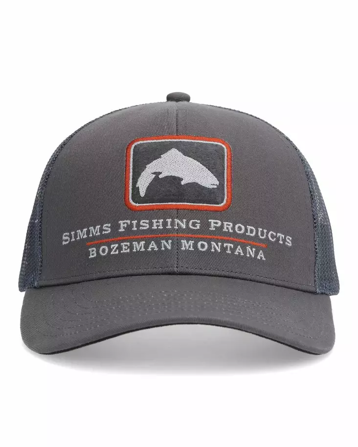 Simms Double Haul Icon Trucker Slate - Lippikset - 694264648858 - 1