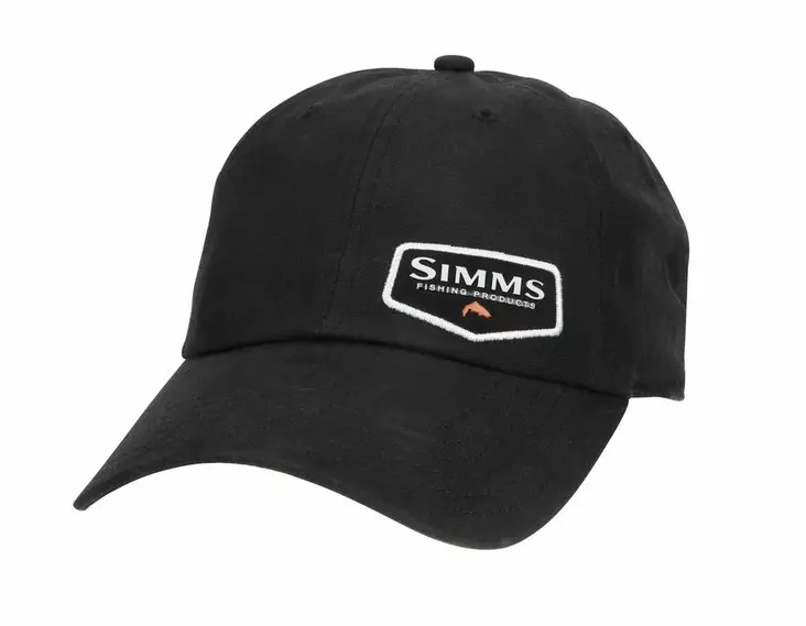 Simms Oil Cloth Cap Black - Lippikset - 694264499078 - 2