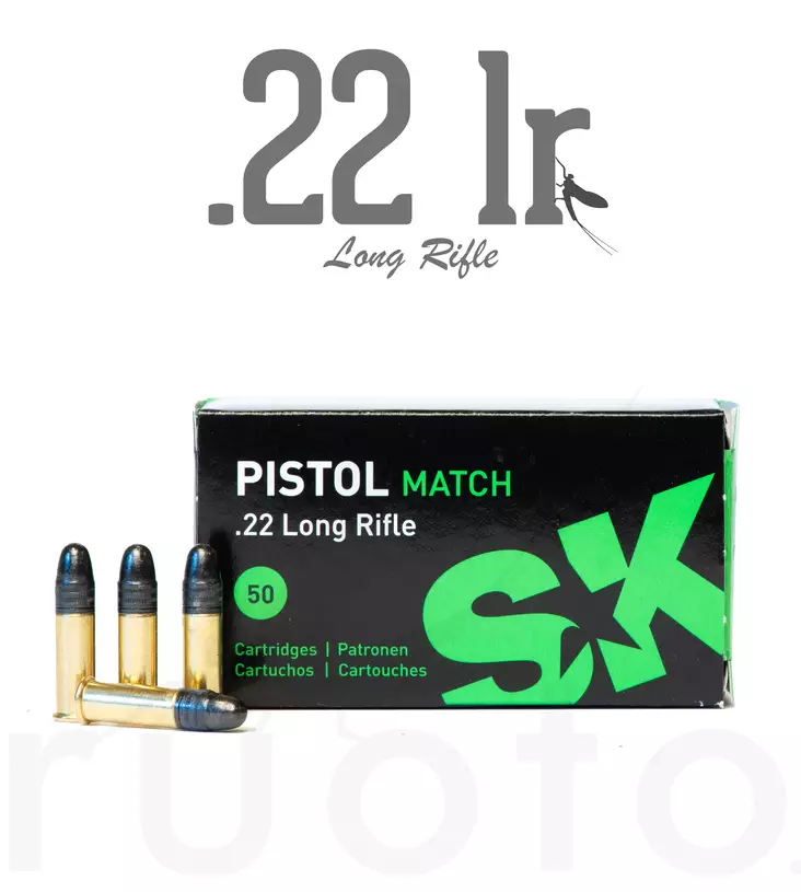 SK Pistol Match .22 LR 2,6g - Patruunat 22 LR - 4023045421148 - 1