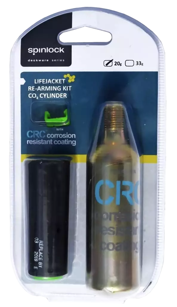 Spinlock Rearming Kit 20g - Paukkuliivien varapatruunat - 5025138505468 - 1