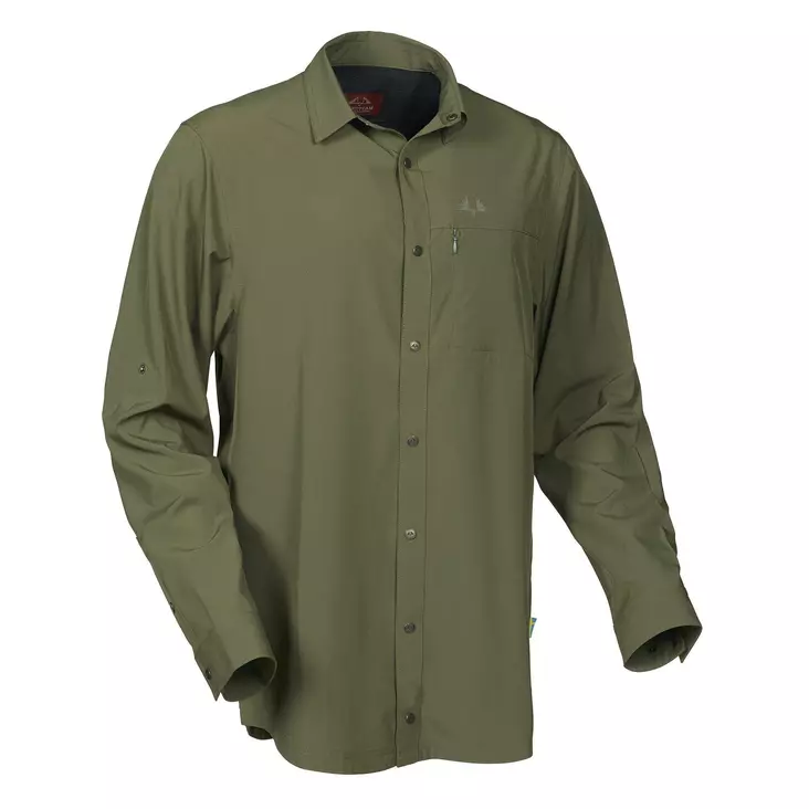Swedteam Alpha Light Shirt Forest Green - Metsästäjän paidat - 7330144049928 - 1