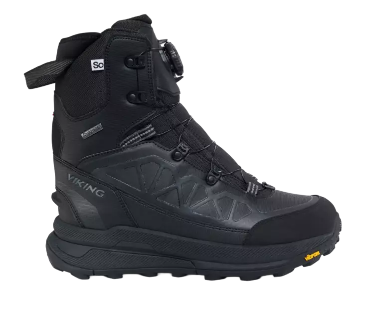 Viking Constrictor Warm SC GTX BOA Black - Metsästyskengät ja -saappaat - 7054978429168 - 1