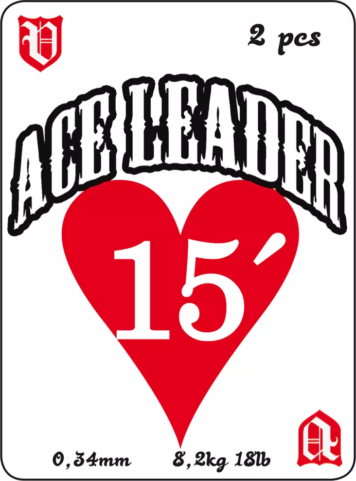 Vision Ace Leader 2-Pack 15' - Nylonkartioperukkeet - 6417512820615 - 2