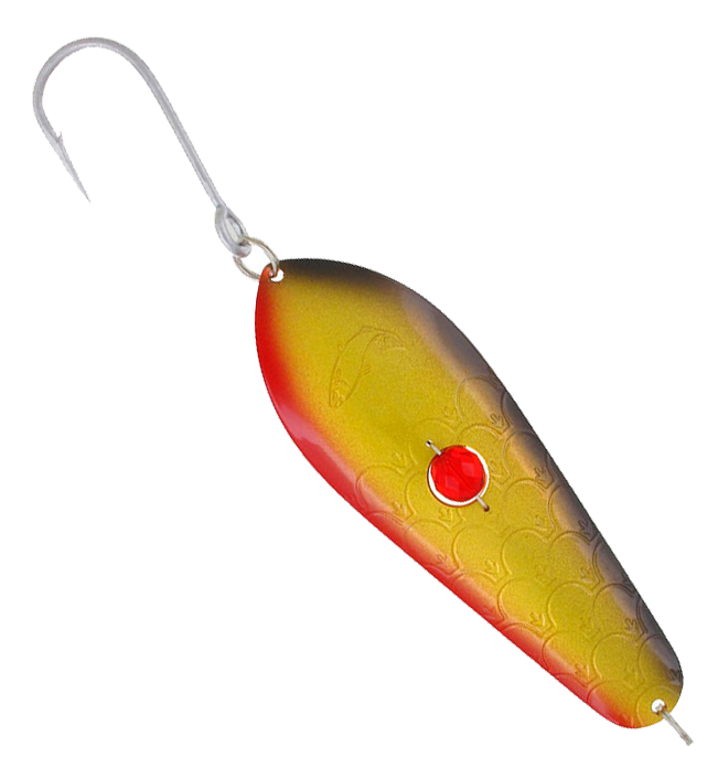 Kuusamon Uistin Räänen Spoondrag 50/11 BLU/Li/S-S – Cuillère De Pêche Finlandaise, Pour Perche, Truite, Arc-en-ciel, Pêche En Caste Et Sur Glace