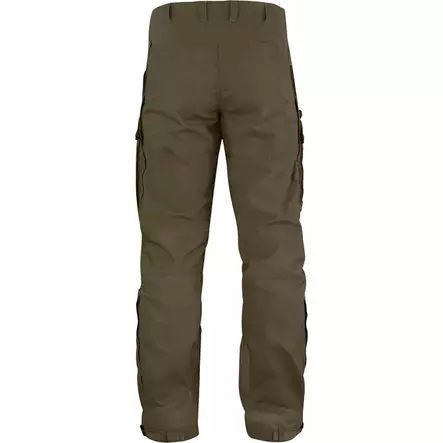 Fjällräven Lappland Hybrid Trousers Dark Olive - Miesten metsästyshousut - 7323450165239 - 2