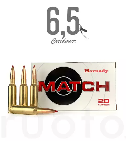 Hornady ELD Match 6,5 Crmr 9,1g 20pcs - Patruunat 6,5 Creedmoor - 090255815009 - 1