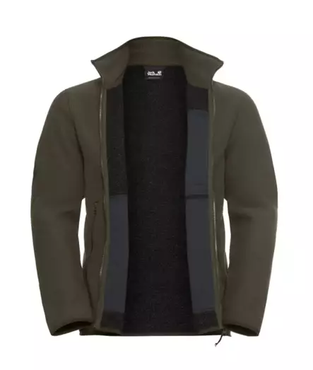 Jack Wolfskin Lake Ridge Jacket Obsidian Moss - Muut takit - 4064886548199 - 2