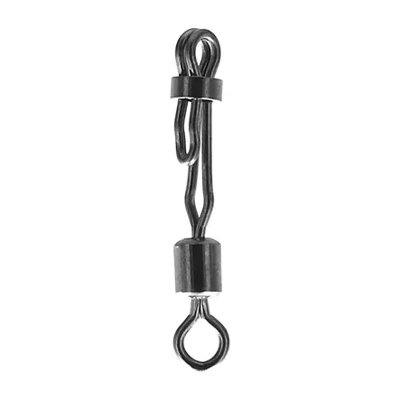 Mikado Speed Lock Snap Swivel #8 - Leikarit, renkaat & linkit - 5900637153849 - 1