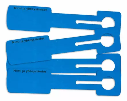 Nimilipukkeet 4kpl - Tarvikkeet - 6418252132549 - 1