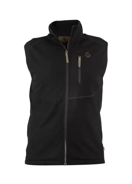 Nordhunt Talbot Wool Vest Black - Metsästys- ja hirviliivit - 5740032601619 - 1