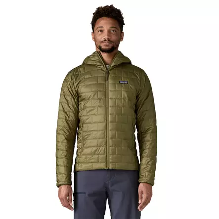Patagonia Mens Nano Puff Hoody Pond Green - Välitakit - 198077144939 - 2