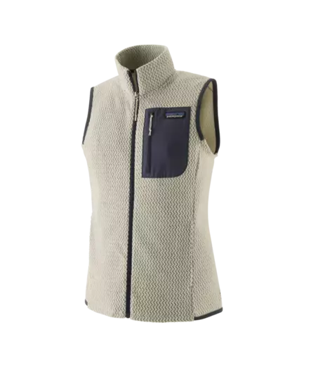 Patagonia W´s R1 Air Vest Wool White - Välitakit - 198077396529 - 1