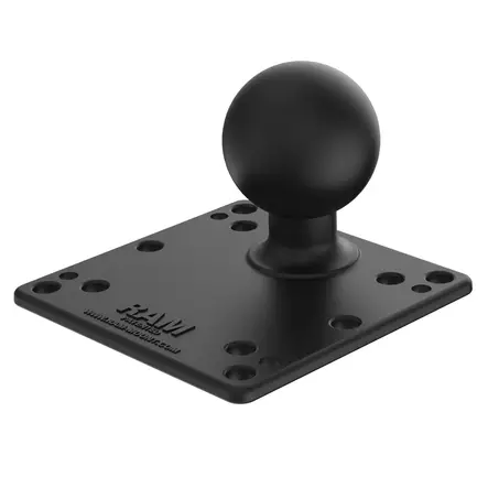 RAM 100x100mm VESA Plate with Ball D - RAM Mounts, D-koko - 793442202469 - 2