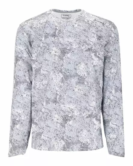 Simms Sflex Crewneck Back Eddy White - Paidat - 694264671719 - 2