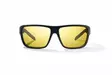 Bajio Rigolets Black Matte Yellow Glass - Lasilinssit - 840290928529 - 2
