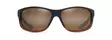 Maui Jim Kaiwi Channel - Dark Brown Stripe Frame with HCL Lens - Lasilinssit - 603429067359 - 2