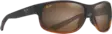 Maui Jim Kaiwi Channel - Dark Brown Stripe Frame with HCL Lens - Lasilinssit - 603429067359 - 1