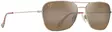 Maui Jim Naauao - Shiny Lt Gold Frame with HCL Bronze Lens - Muovilinssit - 603429080129 - 1