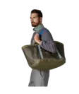 Patagonia Black Hole Gear Tote Basin Green with Fitz Trout - Varustelaukut - 198077513889 - 3