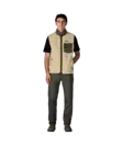 Patagonia Ms Classic RetroX Vest Dark Natural w/Basin Green - Välitakit - 198077803249 - 3