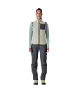 Patagonia W´s R1 Air Vest Wool White - Välitakit - 198077396529 - 4