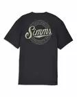 Simms Circle Lockup T-Shirt Charcoal Heather - Miesten t-paidat - 694264711699 - 1