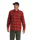 Simms ColdWeather Shirt Cutty Red Asym Ombre Plaid - Paidat - 694264624319 - 2