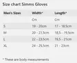 Simms LW Wool Tech Glove - Käsineet - 694264504109 - 2