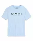Simms Shroud Fill Logo T-Shirt Sky Blue - Miesten t-paidat - 694264699829 - 2