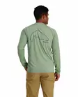 Simms Tech Tee - Artist Series Trout Outline Field - Paidat - 694264607619 - 3
