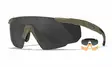 Wiley X Saber Advanced Grey & Clear & Light Rust - Matte Tan - Ampumalasit - 712316063739 - 1