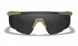 Wiley X Saber Advanced Grey & Clear & Light Rust - Matte Tan - Ampumalasit - 712316063739 - 2