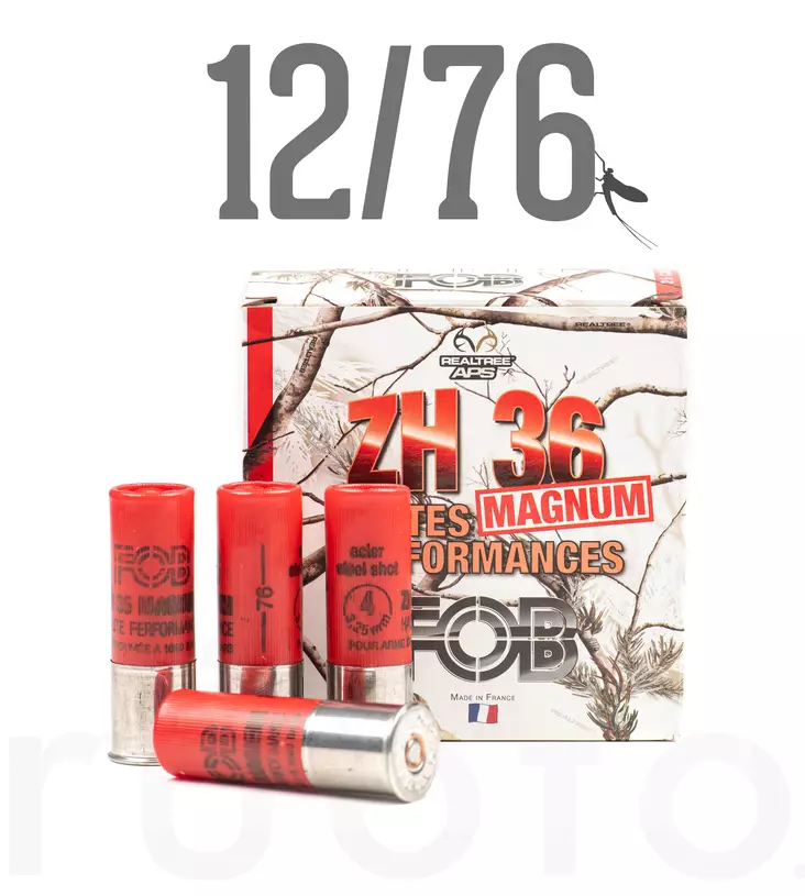 12/76 FOB Steel ZH HP 25kpl - Metsästyspatruunat, teräs - 3268790011669 - 1