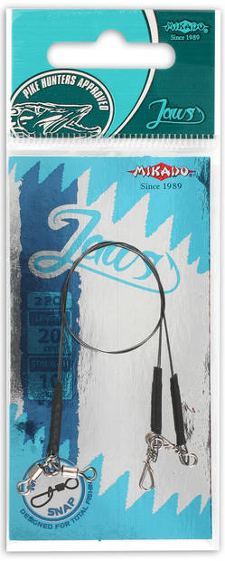 Mikado Jaws Titanium Leader - Valmisperukkeet - 5900637594499 - 1