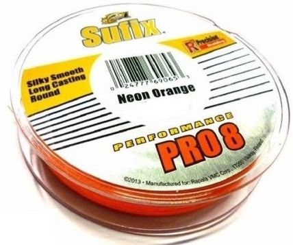 Sufix Performance Pro8 Neon Orange - Monikuitusiimat - 024777689749 - 1