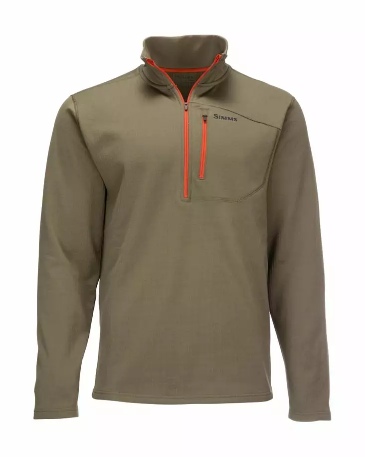 Simms Thermal 1/4 Zip Top Dark Stone - Aluspaidat - 694264555439 - 2