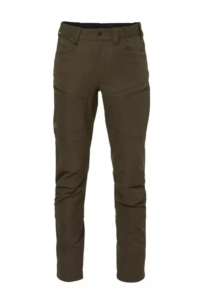 Alaska Chaser Ms Stretch Pants Brown S - Miesten metsästyshousut - 6438347061479 - 1