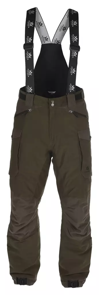 Alaska Tundra Ms Pant Moss Brown - Miesten metsästyshousut - 6438347046179 - 1