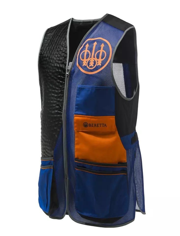 Beretta Sporting EVO Vest Blue&Black&Orange - Ampujanliivit - 8051832487899 - 1