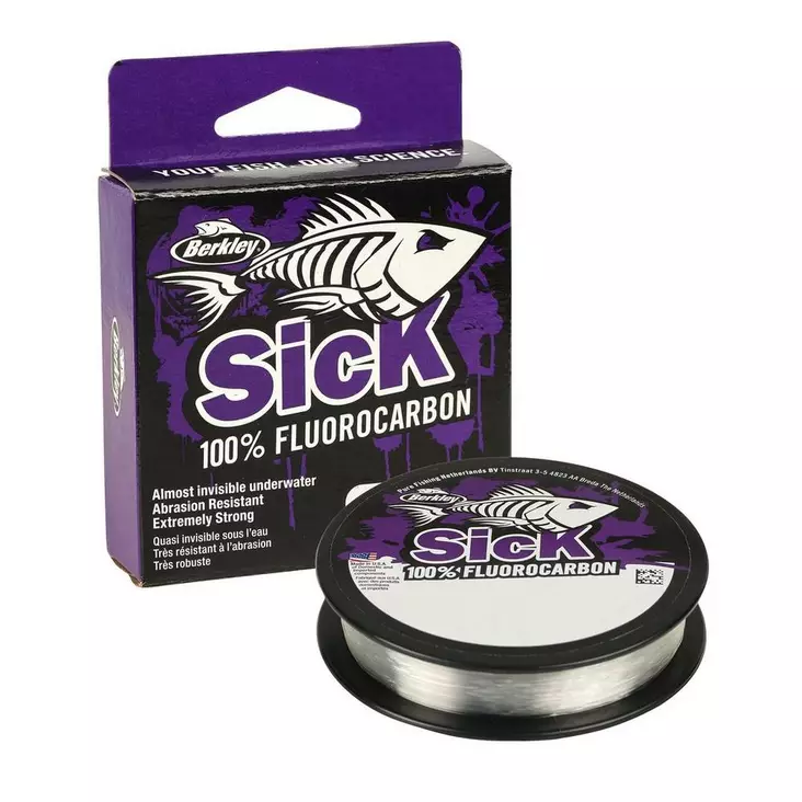 Berkley Sick Fluorocarbon Leader 50m - Perukemateriaalit (rullatavaraa) - 028632982709 - 1